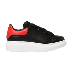 Кроссовки Alexander McQueen Alexander McQueen Wmns Oversized Sneaker 'Black Dark Coral', черный