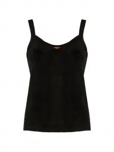 Майка без рукавов с V-образным вырезом Missoni, черный