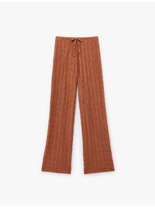 Брюки коричневого цвета KOTON