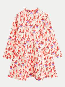 Платье на каждый день стандартного кроя Mini Rodini, мультиколор