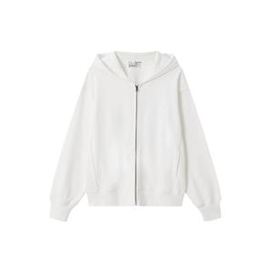 Толстовка Muji на молнии, светло-серый