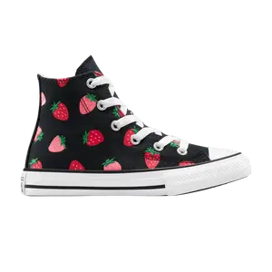 Кроссовки Chuck Taylor All Star High PS 'Strawberries', черный