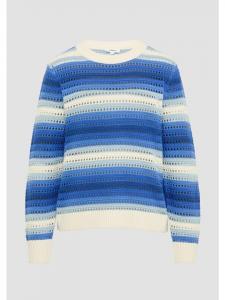 Вязаный свитер 55G8_бледно-голубой s.Oliver