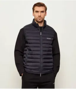 Пуховая куртка без рукавов regular fit Armani Exchange, темно-синий