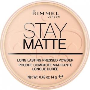 Прессованная пудра Stay Matte 006 Теплый бежевый 14G, Rimmel