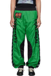 Lu'U Dan Зеленые спортивные штаны