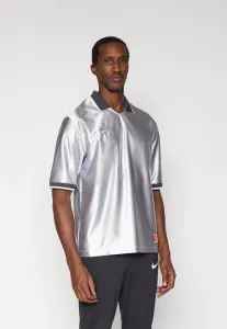 Энергетическая спортивная футболка Nike Performance, Silver-Coloured/Black