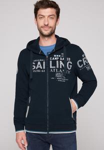 Толстовка MIT PLAKATIVEN ARTWORKS Camp David, цвет blue navy