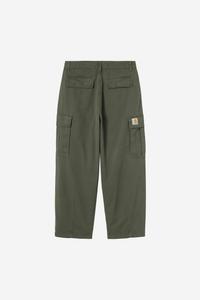 Брюки Cole Cargo из окрашенного твила Moraga (100% органический хлопок) Carhartt, зеленый