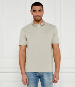 Поло Boss Orange Pe Junglecollar Relaxed Fit, бежевый