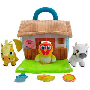 Музыкальная игрушка Bandai Mi First Zenon Farm Fluffy, мультиколор