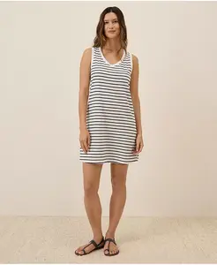 Женское платье-майка A-Line из мягкого органического хлопка Softspun Pact, мультиколор