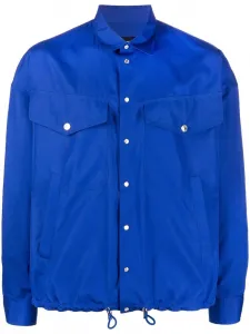 Рубашка с логотипом DSQUARED2, синий