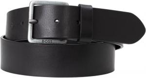 BOSS мужской Jeeko кожаный повседневный ремень, Dark Black