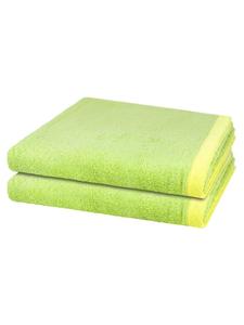 Cawö Полотенце 'Lifestyle Splash' в зеленом цвете