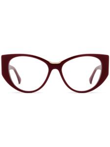 Очки в оправе 'кошачий глаз' Max Mara Eyewear, красный