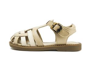 B.Duck Желтые детские дышащие сандалии Duck для подростков