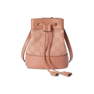 Мини-сумка-ведро Gucci Ophidia GG, цвет Розовый
