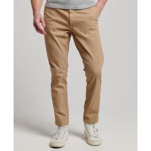Брюки Superdry Officers Slim Chino, бежевый