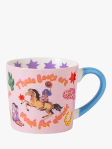 Кружка Dancing Horse New из костяного фарфора, 300 мл, Multi Eleanor Bowmer, lti