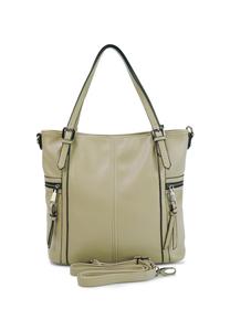 Сумка через плечо TALIA с боковыми отделениями на молнии HARPA, цвет Cashmere Taupe