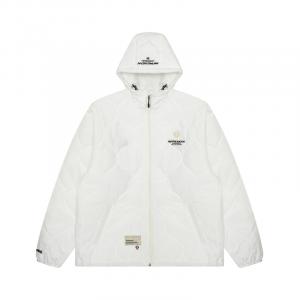 Aape Стеганая куртка с утеплителем из рипстопа, White IVX