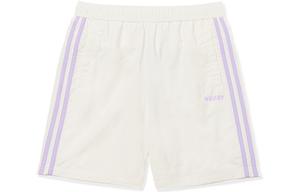 Nerdy Повседневные шорты унисекс кремового цвета