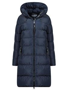 Geographical Norway Зимнее пальто "Апрель" темно-синего цвета
