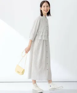 Платье-рубашка из лиоцелла Suite, цвет Beige Stripe Series 1[133]