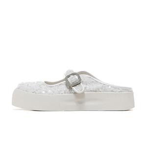 Закрытые тапочки женские JOSINY, Экрю