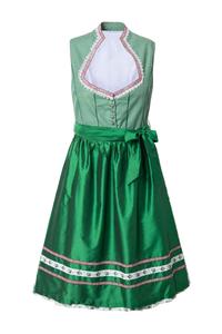 Широкая юбка в сборку Ulla Popken, Grass Green