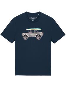 Футболка wat? Apparel, темно-синий