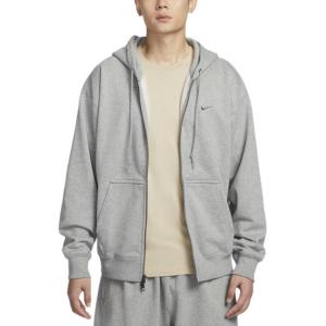 Nike Серый мужской пуховик Solo Swoosh, Gray