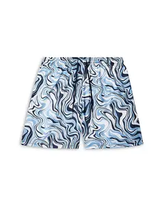 Детские шорты с рисунком торнадо - для больших детей The Drip Shop, синий