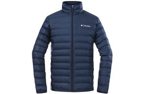 Городская уличная коллекция Пуховая куртка Мужская Синяя Columbia