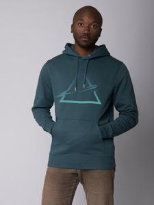 Толстовка wat? Apparel Sweatshirt Triangle, цвет Petrol