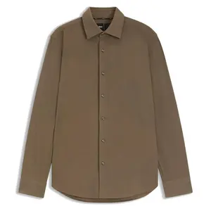 BOSS P JOE C1 222 10275213 01 рубашка, коричневый