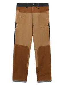 Джинсы со вставками из коллаборации с Levis Junya Watanabe Man, бежевый