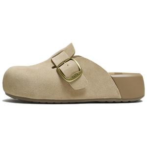 TATA Женские бесшумные закрытые тапочки металлик абрикос, цвет Apricot