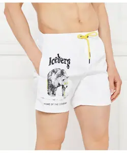 Пляжные шорты Regular fit Iceberg, белый