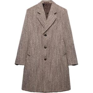 Пальто мужское бежевое Prada, бежевый