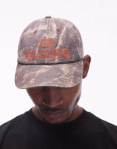 Хлопковая кепка камуфляжного цвета с мотивом "инопланетянин" No Issueo No Problemo