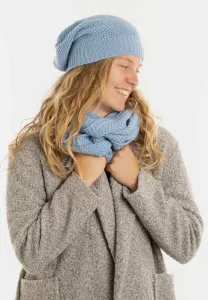 Кокосовый шарф-снуд Knit Factory, Crystal Blue