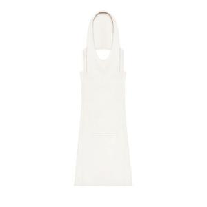 Платье Courrèges Oblique Space Dress Natural, кремовый