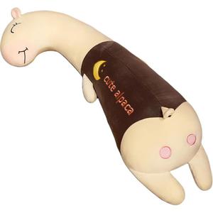 Плюшевая игрушка альпака YUEZHILIAN, коричневый