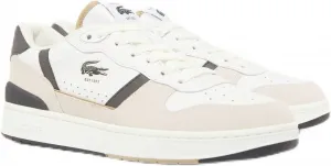 Мужские кроссовки Lacoste T-Clip, белый/темно-зеленый