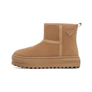 Теплые короткие зимние сапоги женские C°BANNER, Camel
