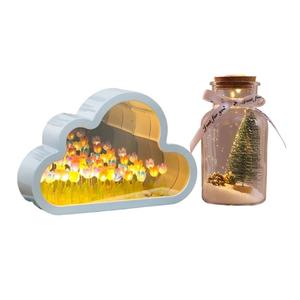 Цветочное море diy рукодельное настольное украшение зеркало The Star God Project