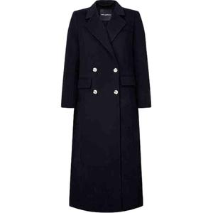 KARL LAGERFELD / Karl Lagerfeld Jeans Пальто KARL LAGERFELD тёмно-синее, Navy Blue
