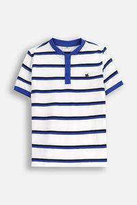 Хлопковая детская поло Coccodrillo, белый